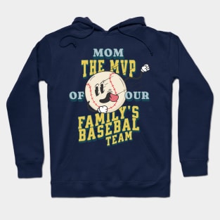 FUNNY BASEBALL MOM Hoodie